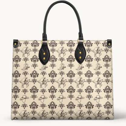  Cowboy Toile Leather Bag