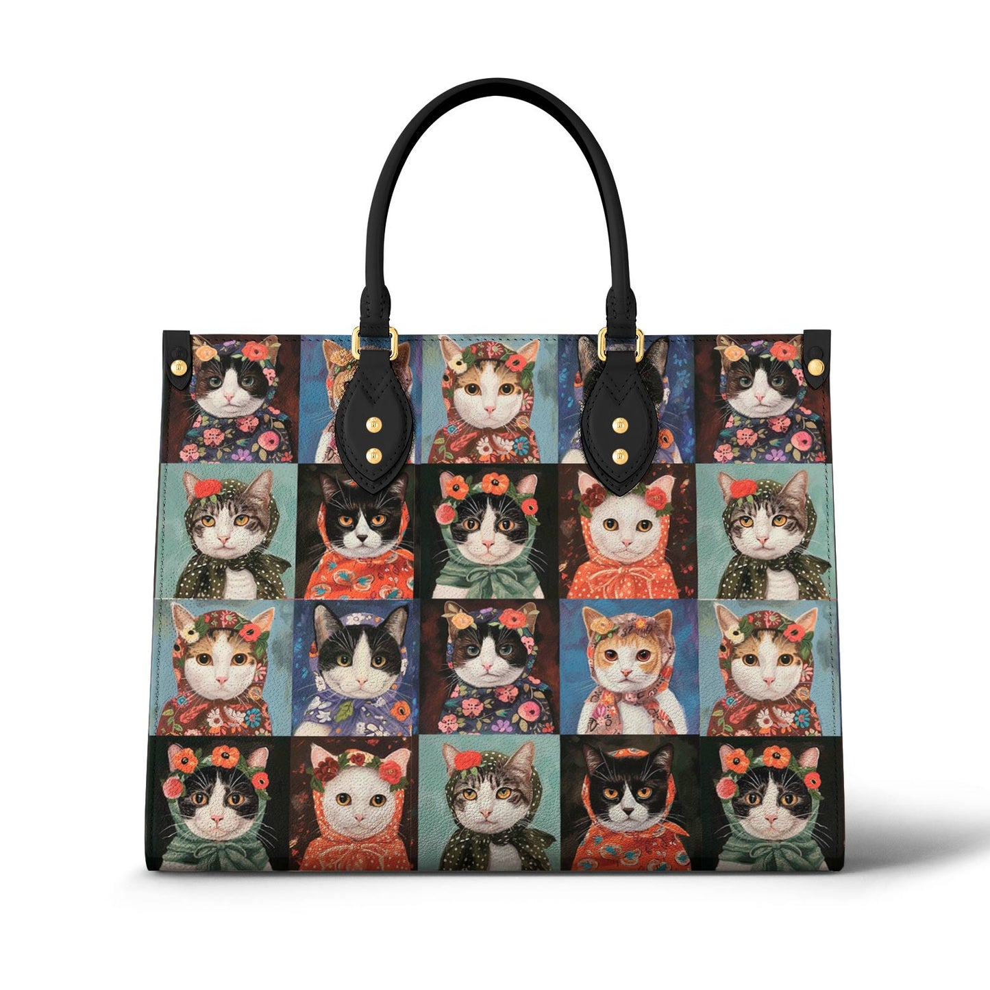  Leather Bag Cat Leather Bag Vintage Cats
