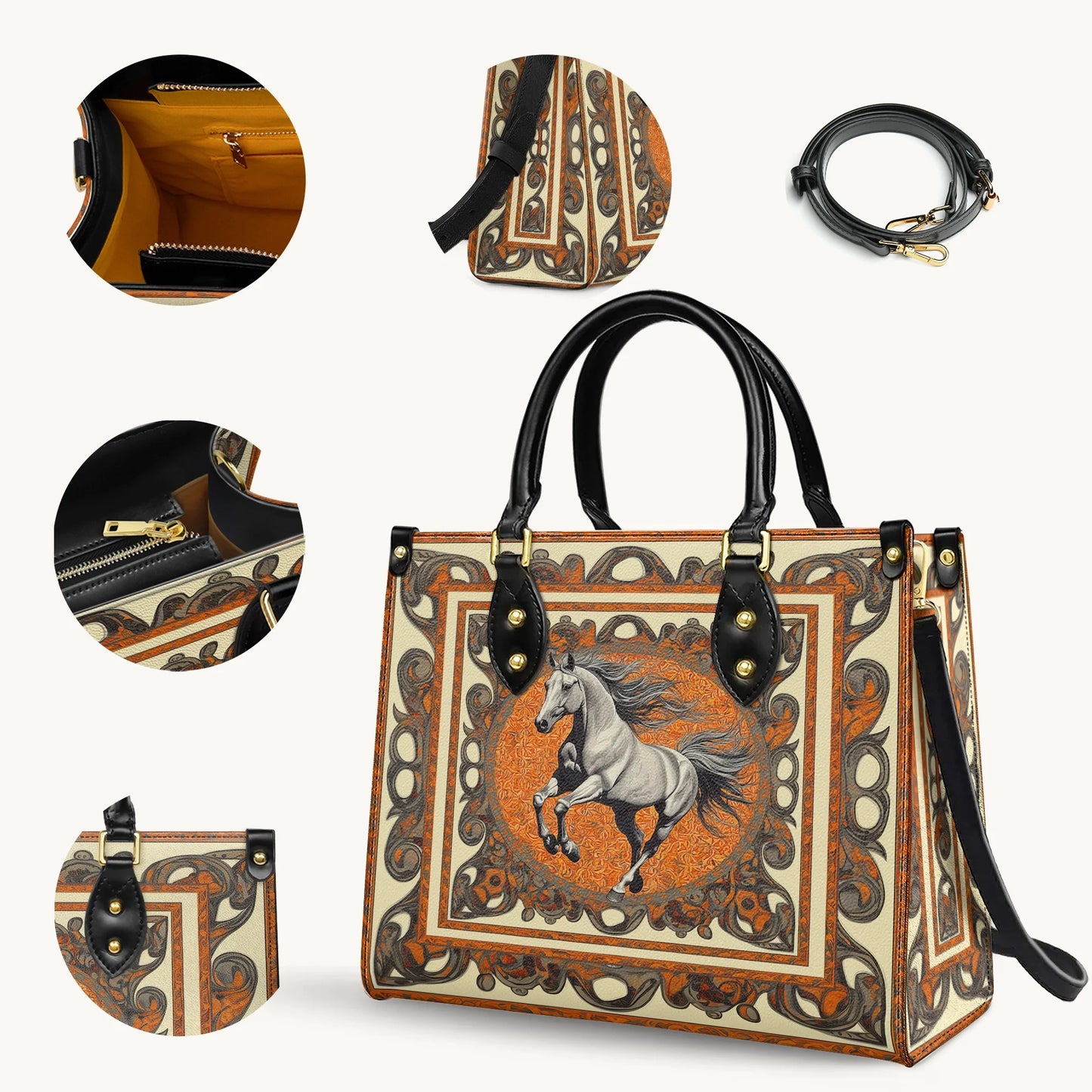 Amber Gallop Leather Bag