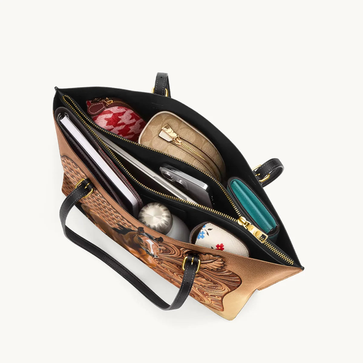  Horse Legacy Leather Tote Bag