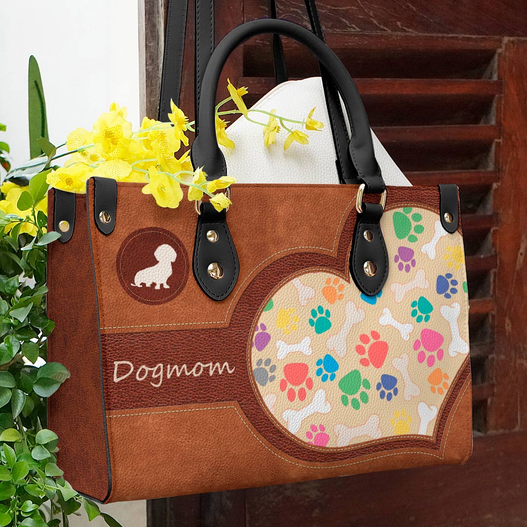  Leather Bag Dog Mom Loves Quilt