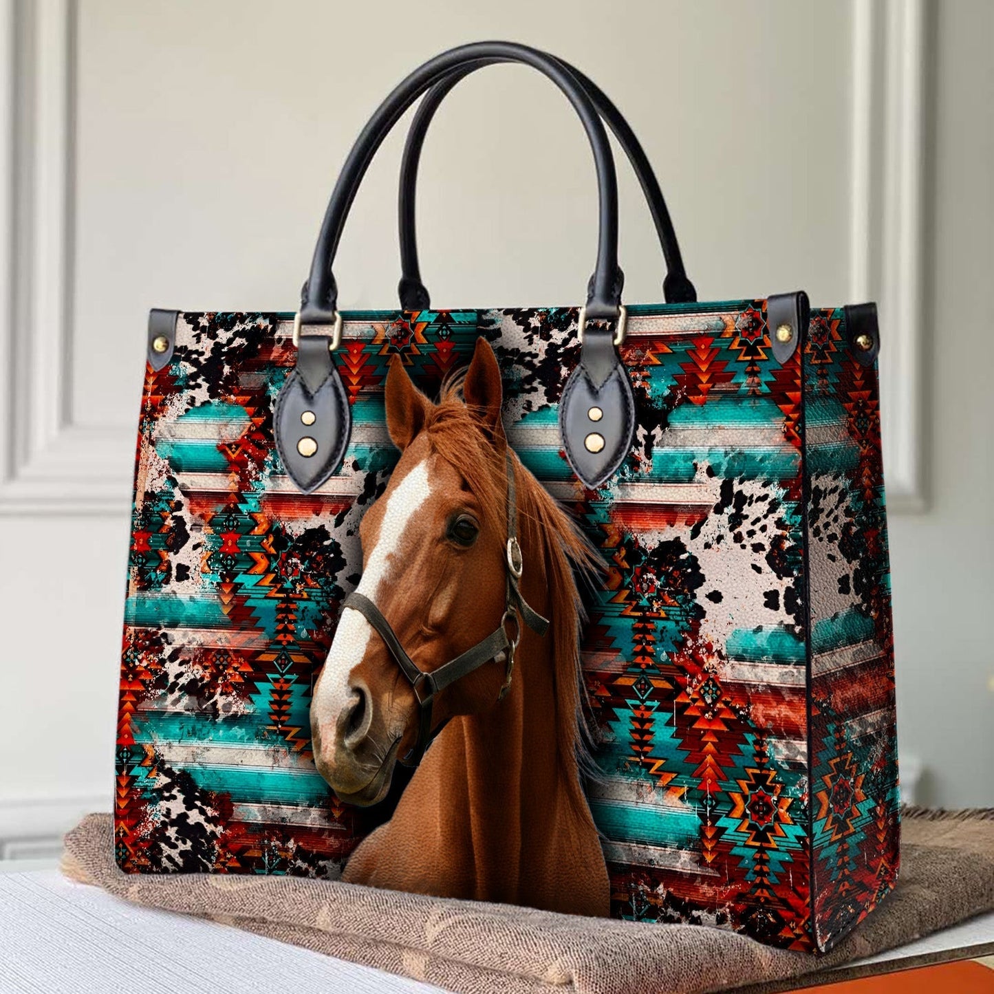  Leather Bag Horse Leather Bag Elegant Horse