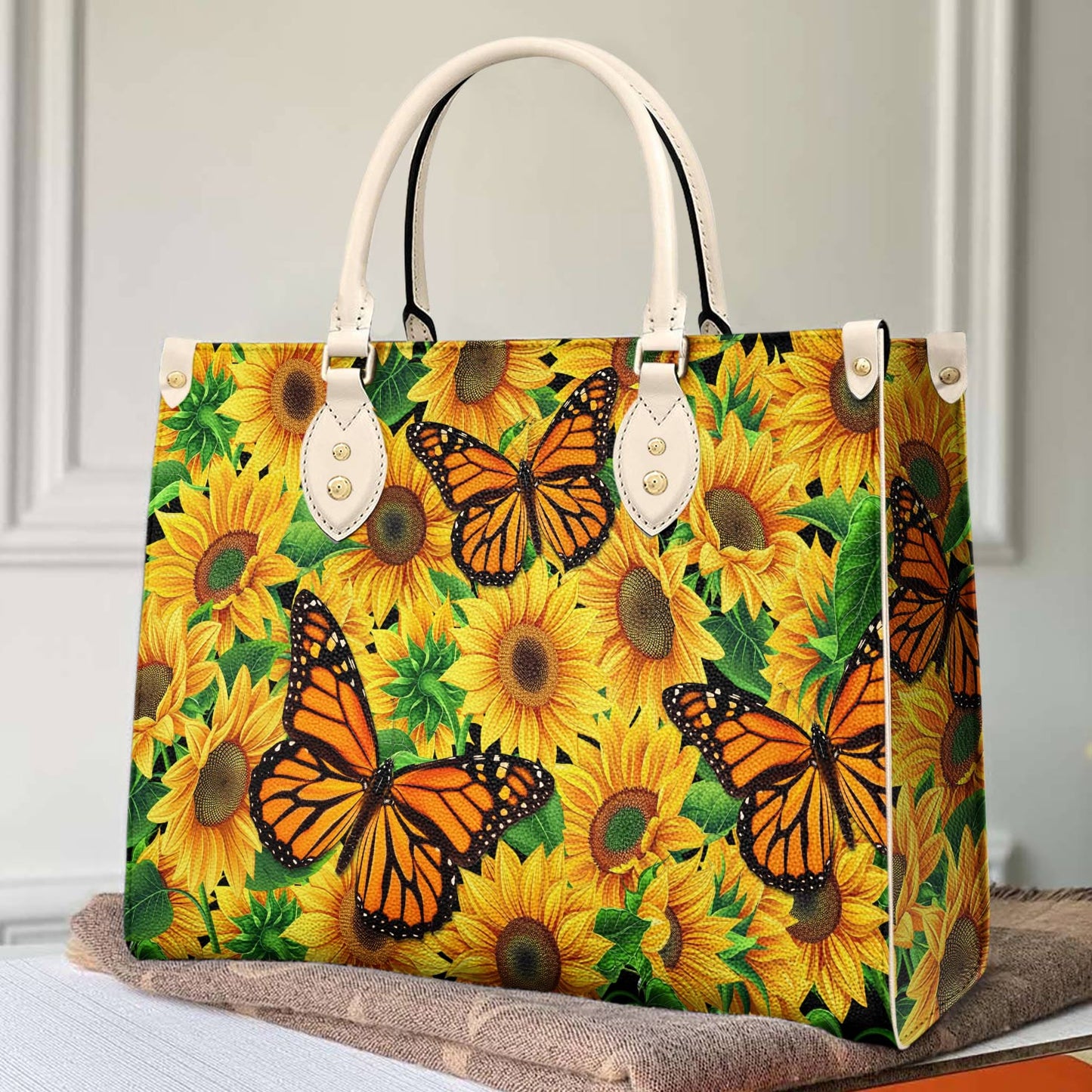  Leather Bag Hippie Leather Bag Gorgeous Sunflowers