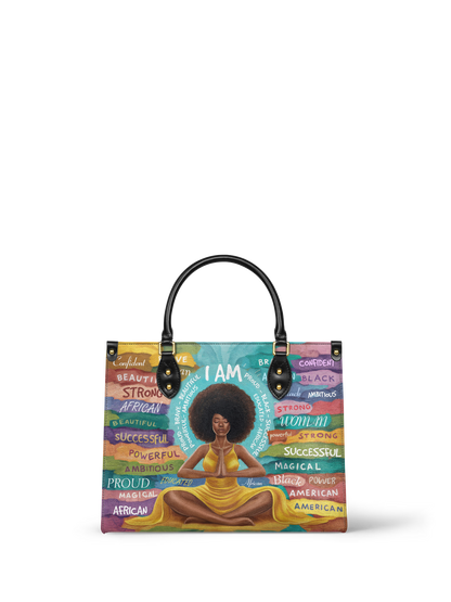 "AfroEssence" Leather Handbag Deal