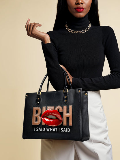 "Teyana" Leather Handbag