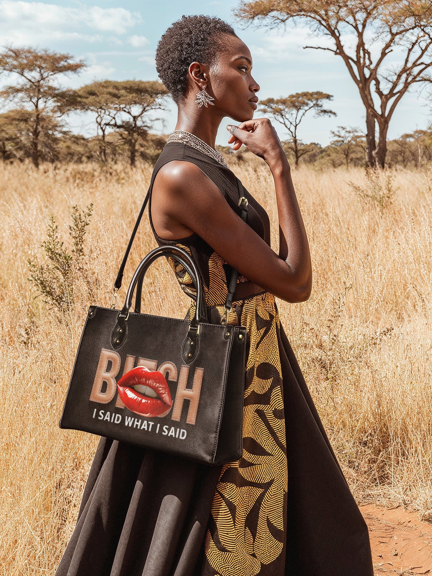 "Teyana" Leather Handbag Deal