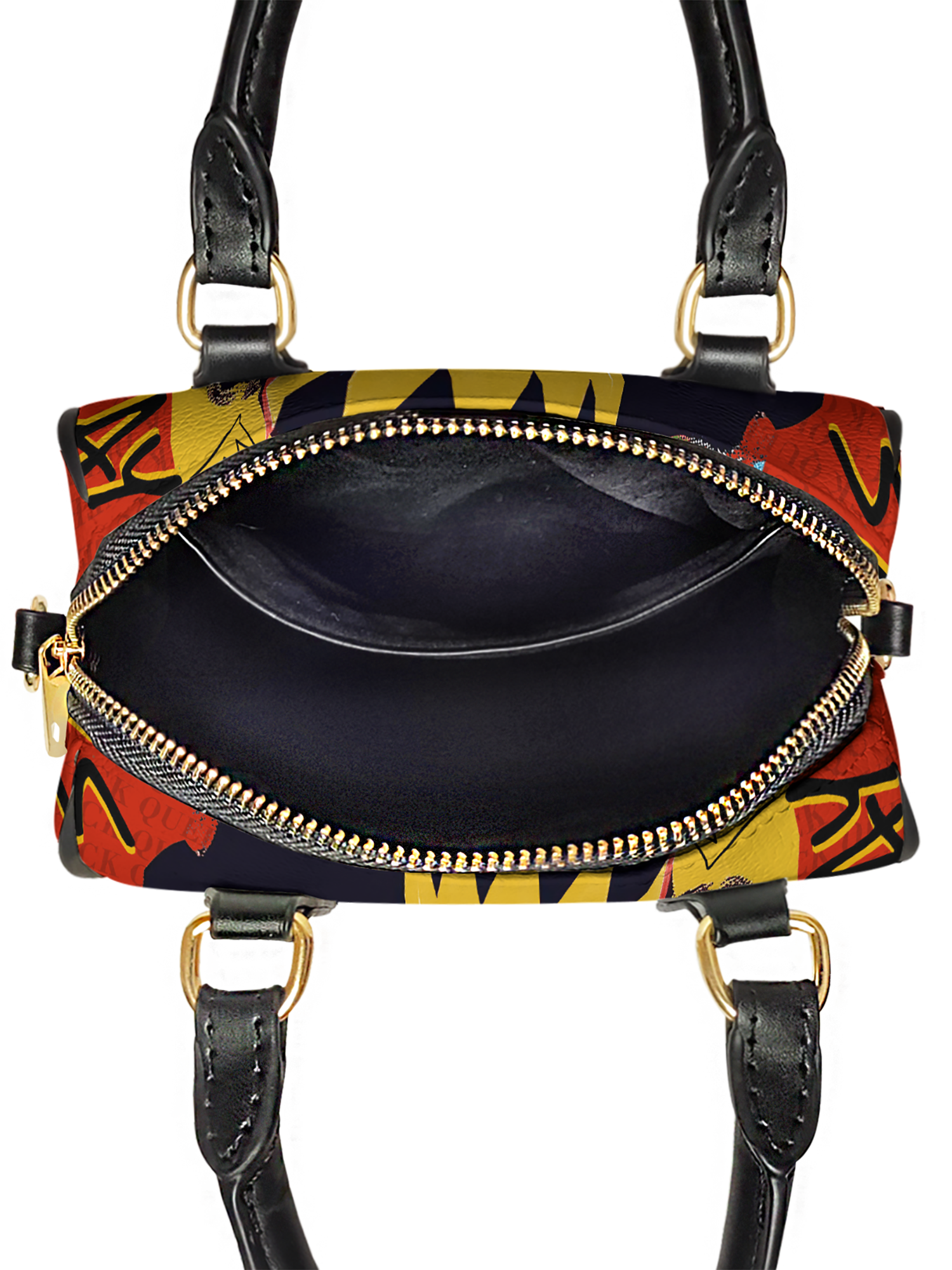 "Aina" Flame Red Mini Satchel