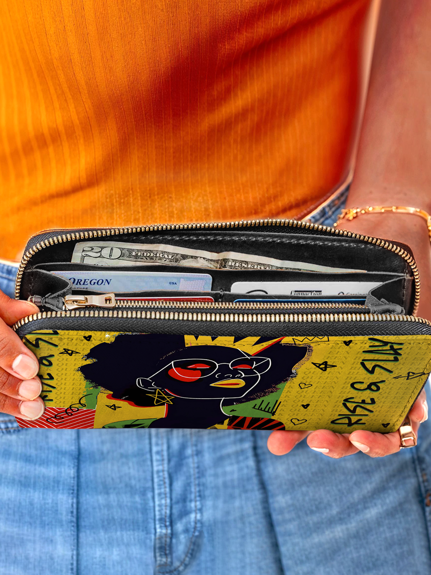 "Aina" Lemon Zest Wallet