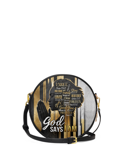 "Amara" Circle Crossbody Bag