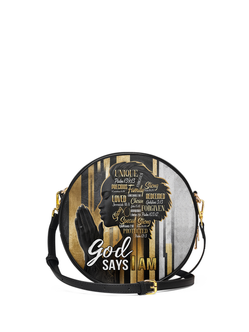 "Amara" Circle Crossbody Bag