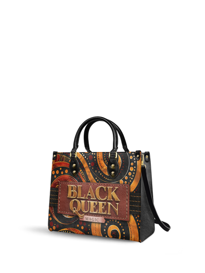 "Makeda" Leather Handbag