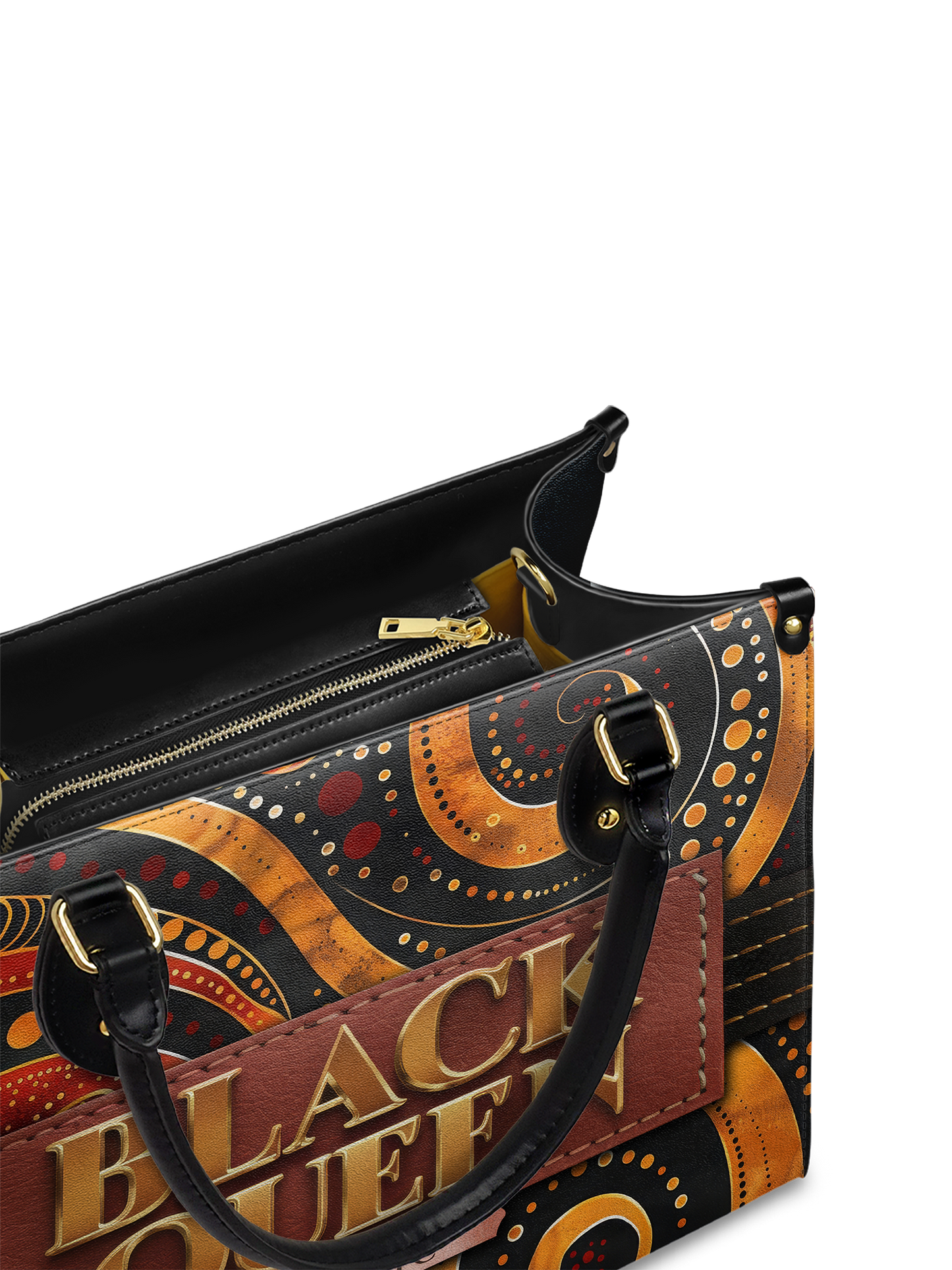 "Makeda" Leather Handbag