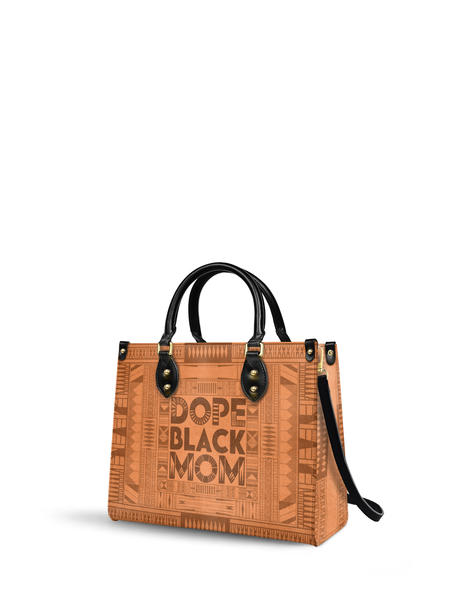 "Dope Black Mom" Leather Handbag Deal