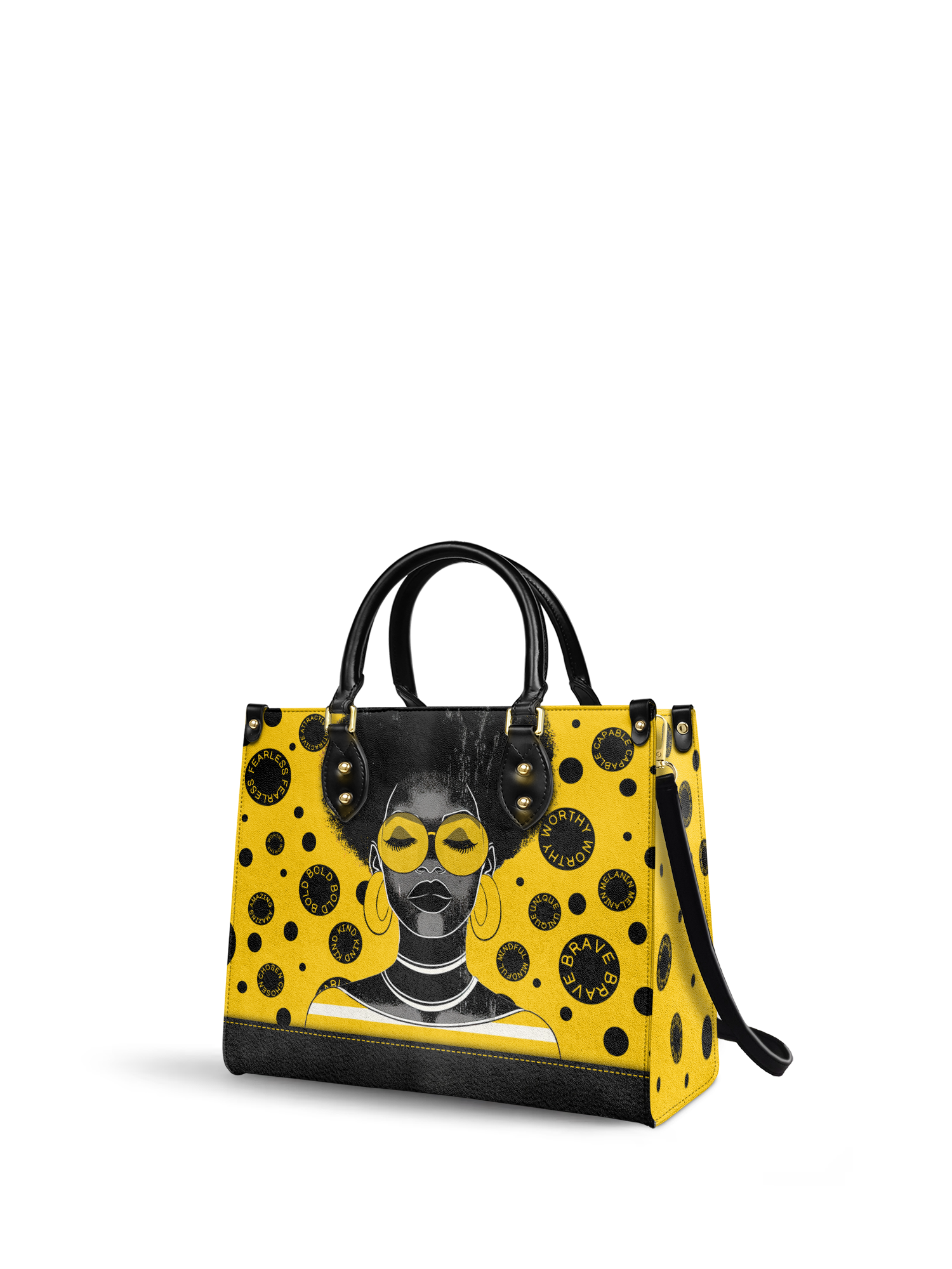 "Fahari" Marigold Pop Leather Handbag Deal