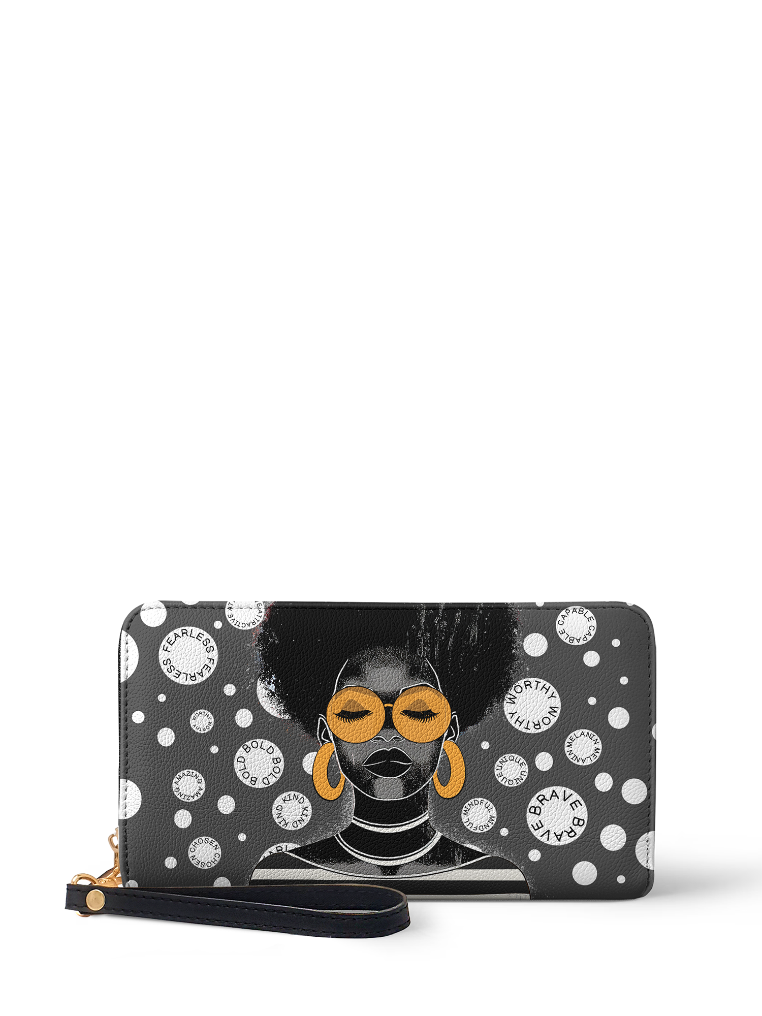 "Fahari" Monochrome Wallet