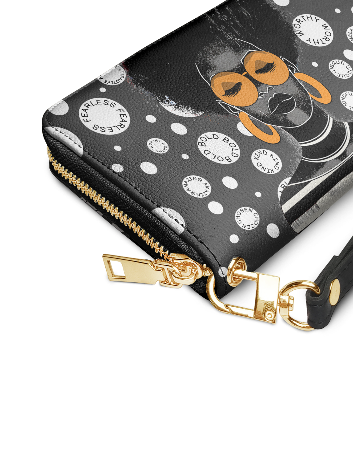 "Fahari" Monochrome Wallet