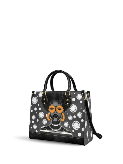 "Fahari" Monochrome Leather Handbag Deal