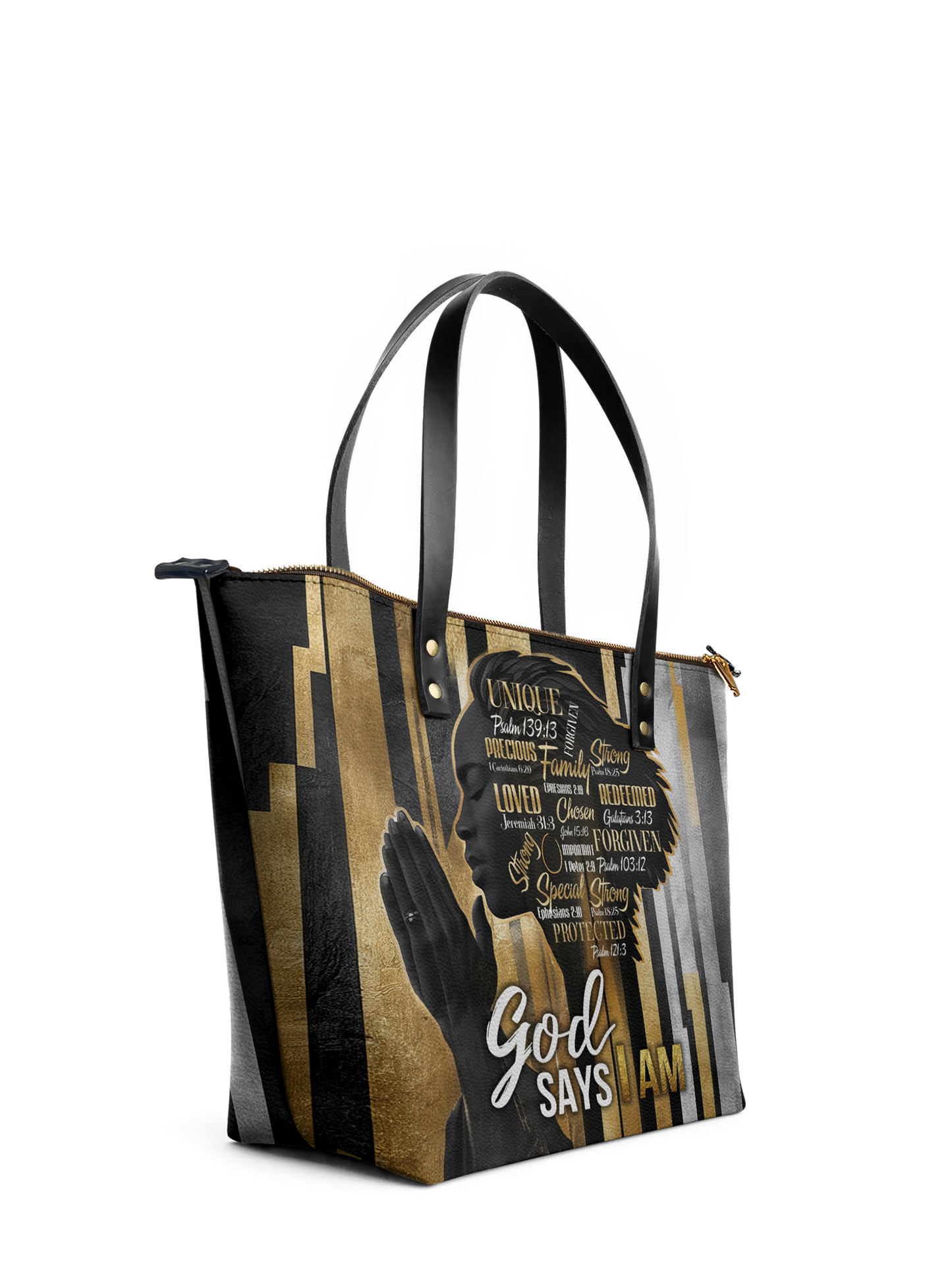 "Amara" Leather Tote Bag