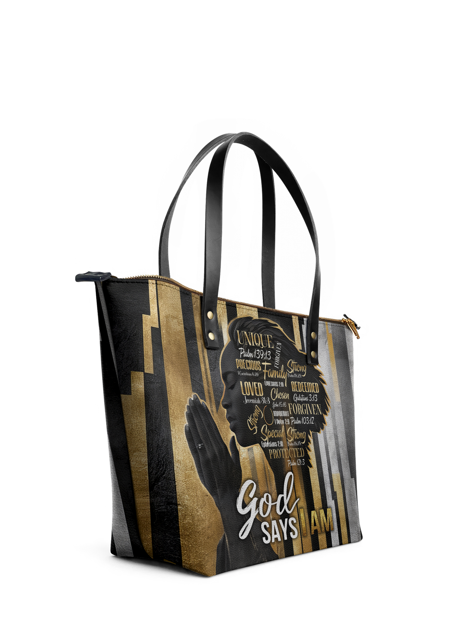 "Amara" Leather Tote Bag