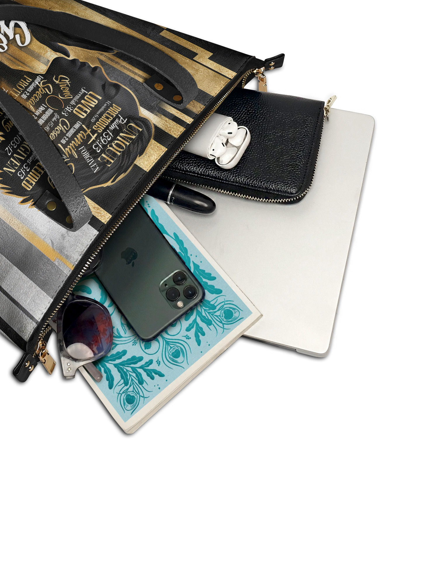 "Amara" Leather Tote Bag