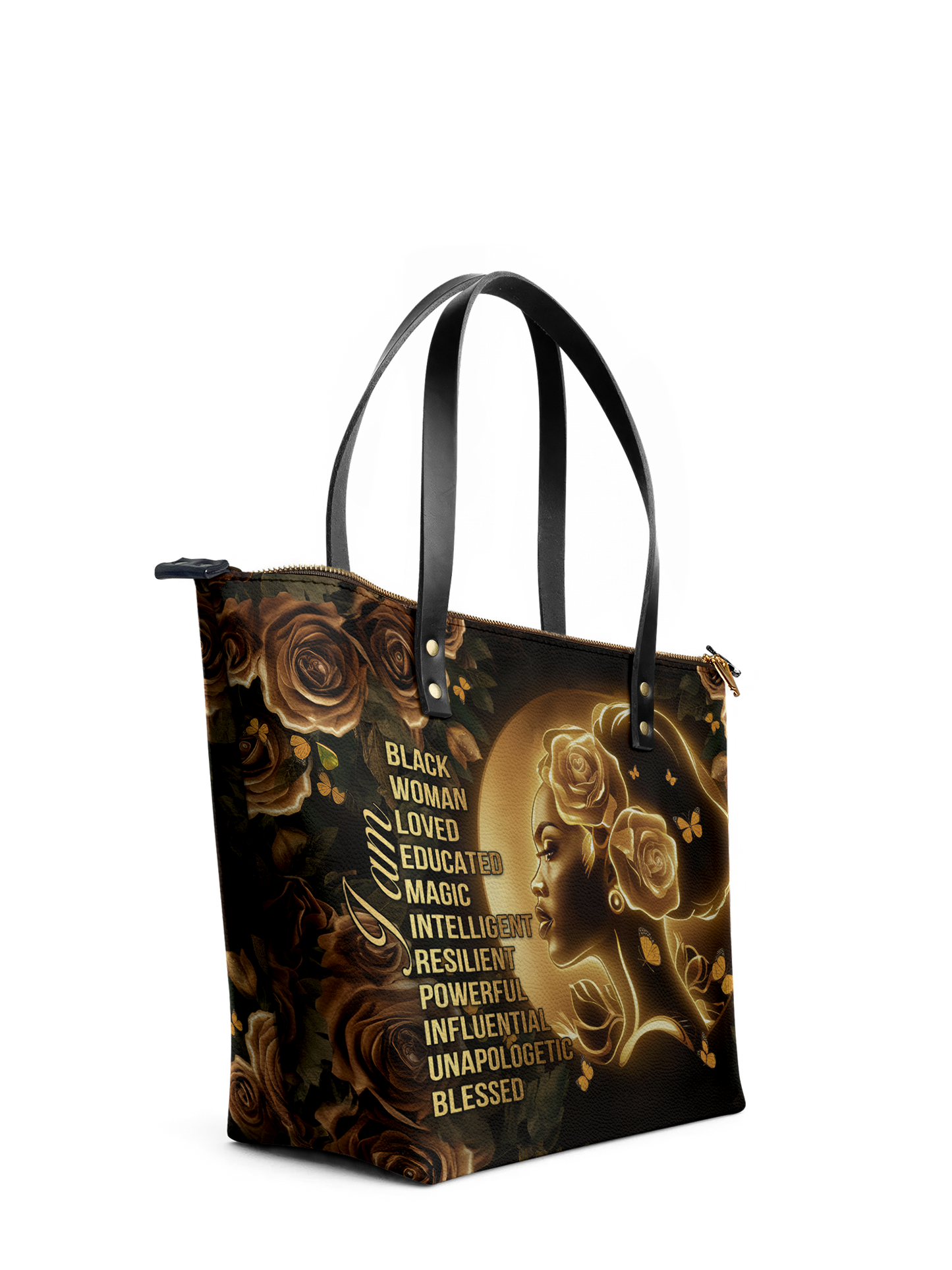 "Lumina" Leather Tote Bag