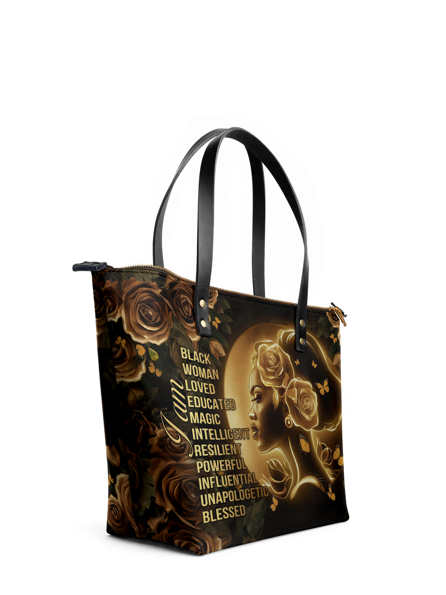 "Lumina" Leather Tote Bag