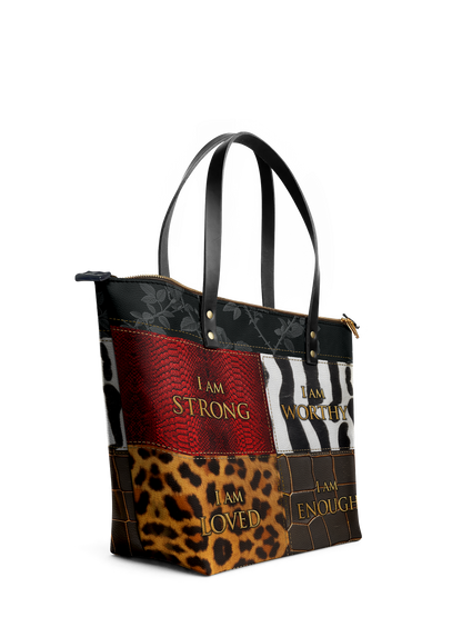 "Kadia" Leather Tote Bag