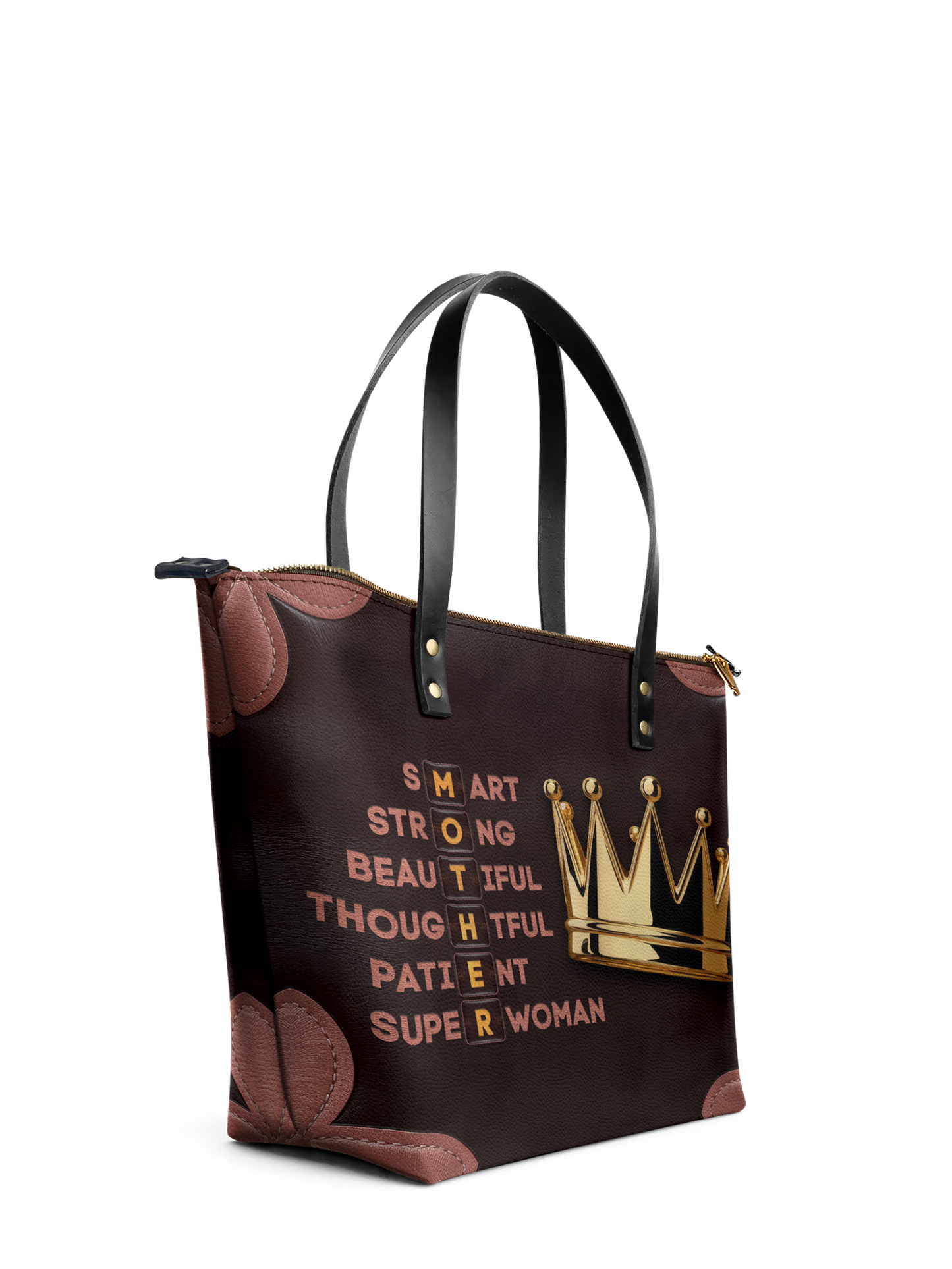 "Imarimom" Leather Tote Bag