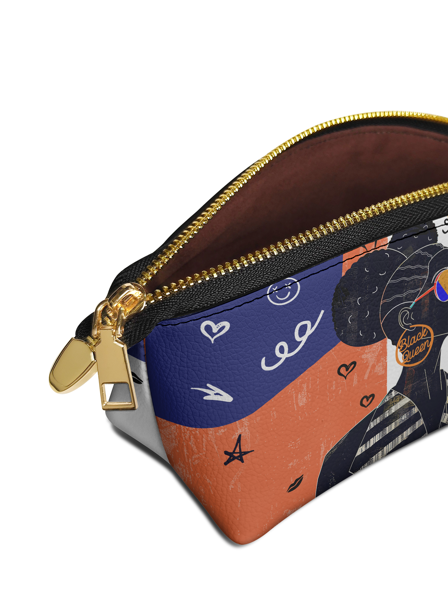 "Sanaa" Salt Pop Eclipse Makeup Bag