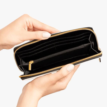  Leather Clutch Purse With Wristlet Strap Handle Elegant Red Roses Skull