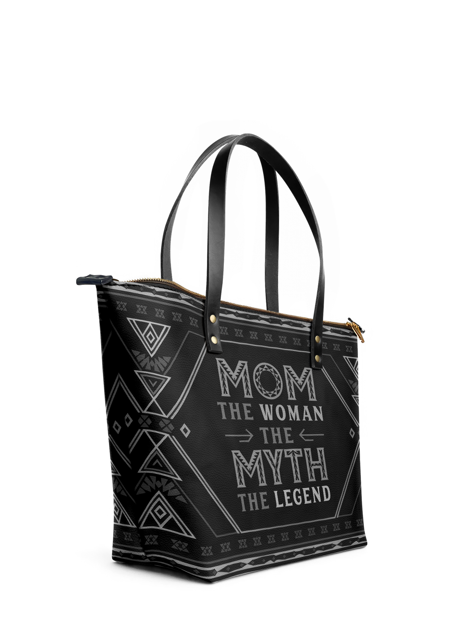 "Mamalore" Leather Tote Bag