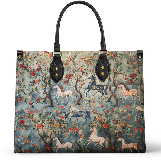  Leather Bag Mystical Steeds
