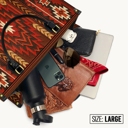  Blazing Star Leather Bag