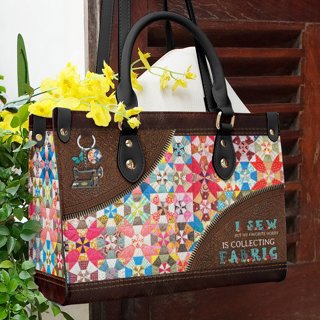  Leather Bag Sewing Colorful Fabric