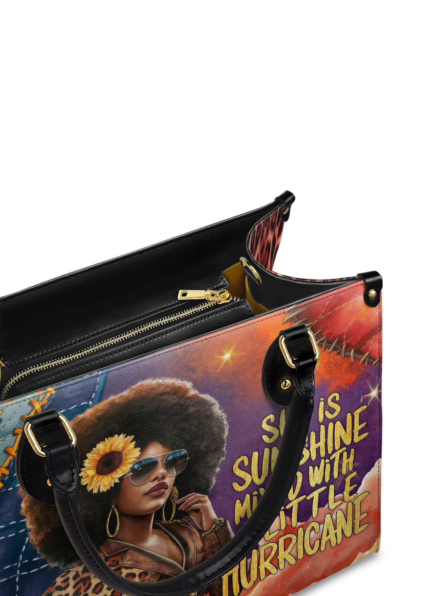 "Huriya" Leather Handbag