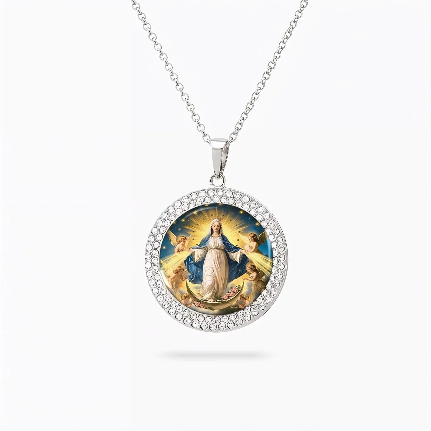  Necklace Heavenly Grace Medallion