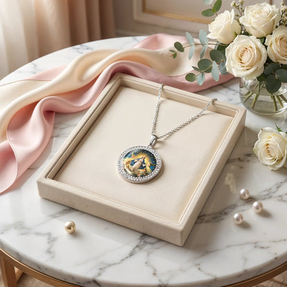  Necklace Heavenly Grace Medallion