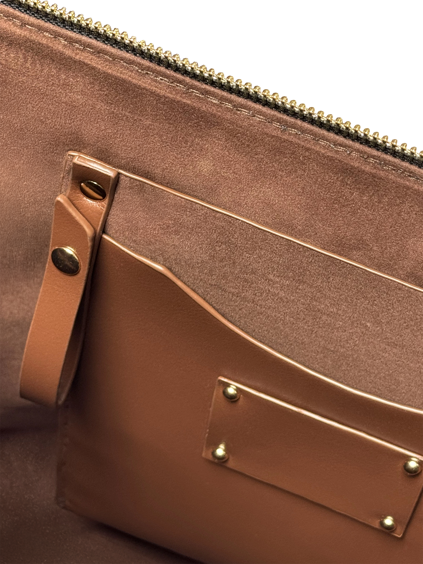 "Njia" Leather Tote Bag