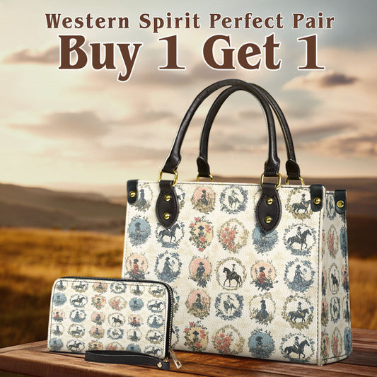  Echoes of Courtship Leather Bag