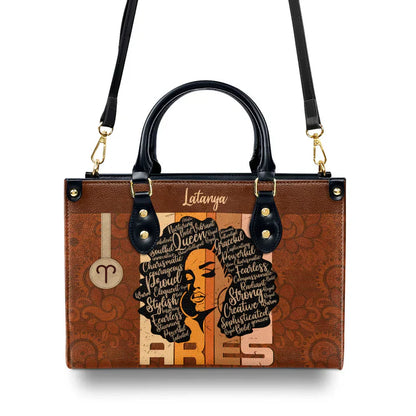  Horoscope Personalized Leather Bag